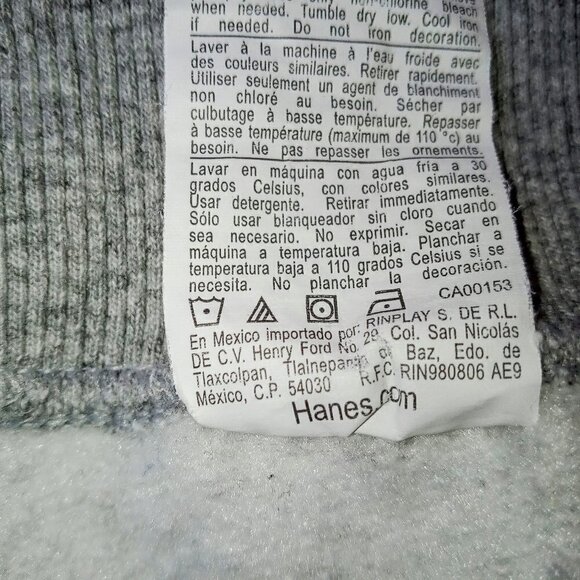 CARHARTT MEN'S LONG SLEEVE WORKWEAR T SHIRT HEATHER GRAY LOGO ON POCKET SIZE 2XL - Picture 6 of 6